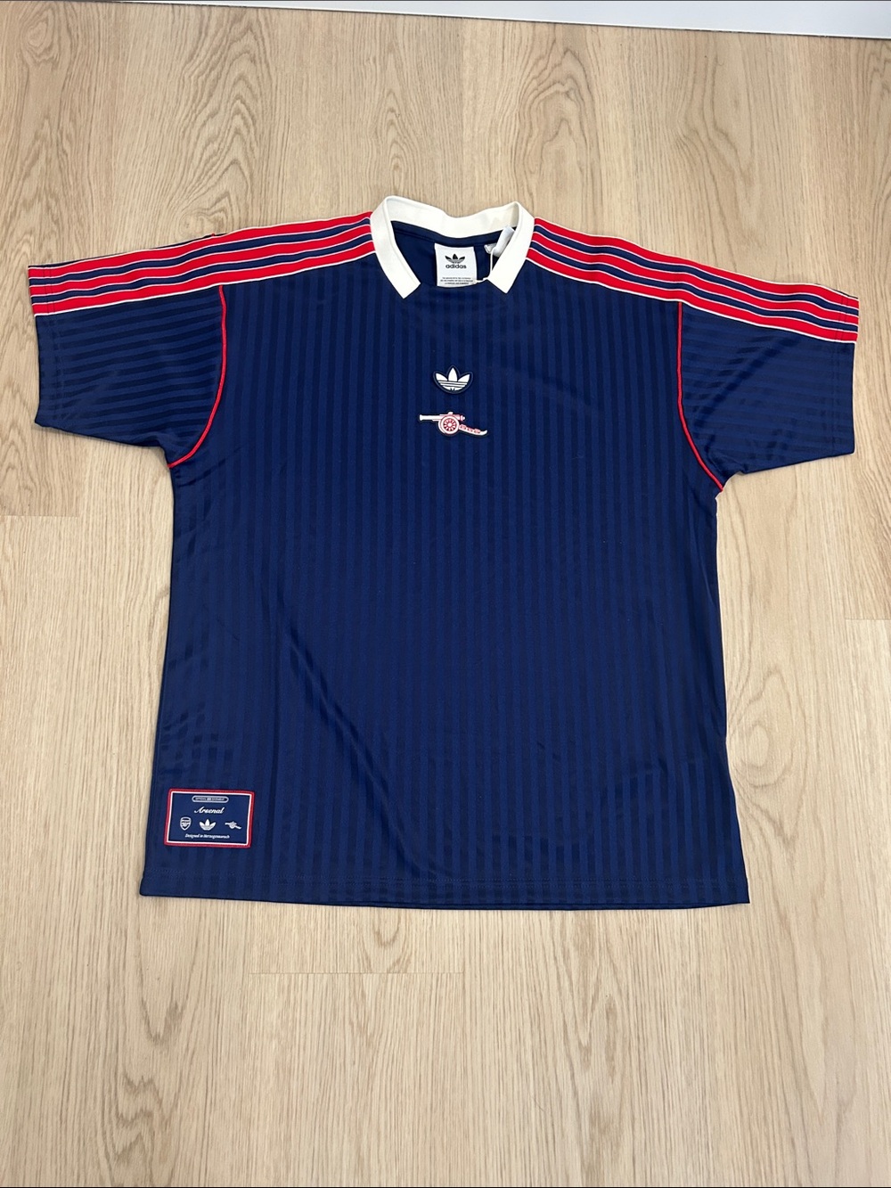 Adidas Arsenal England futból club World Cup soccer jersey Navy/Red/White